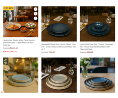 Premium Ceramic Dinnerware Crafted for Style & Durability