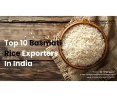 Top 10 Basmati Rice Exporters From India Shree Krishna Exports
