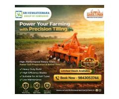 Authorized Shaktiman Rotary Tiller Dealer in Madurai Built for Maximum Productivity