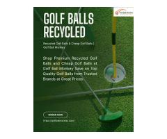 Recycled Golf Balls & Cheap Golf Balls Golf Ball Monkey