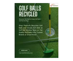 Recycled Golf Balls & Cheap Golf Balls Golf Ball Monkey