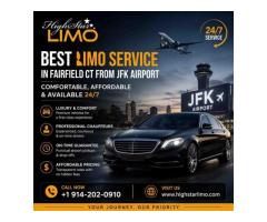 Best Limo Service in Fairfield CT from JFK Airport Comfortable, Affordable & Available 24/7