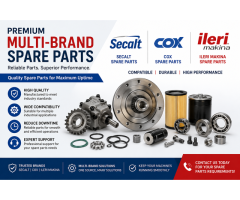 Premium Multi-Brand Industrial Spare Parts Secalt, Cox & Ileri Makina Spare Parts
