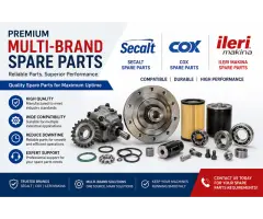 Premium Multi-Brand Industrial Spare Parts Secalt, Cox & Ileri Makina Spare Parts