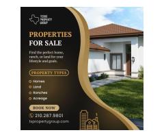 Properties for Sale in Texas