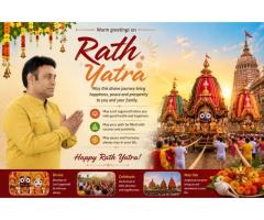 Best Rath Yatra Wishes with Spiritual Blessings by Vinay Bajrangi
