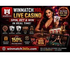WinMatch360 Live Casino Experience Spin, Bet & Win in Real Time