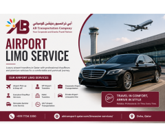 Airport Limo Service Qatar Luxury Airport Transportation by AB Transportation