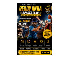 Reddy Anna Sports Club Cricket & Football Live Updates