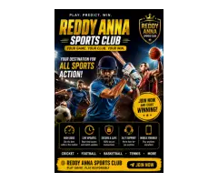 Reddy Anna Sports Club Cricket & Football Live Updates