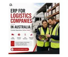 Why ERP for Logistics Companies in Australia Is Essential for Modern Logistics