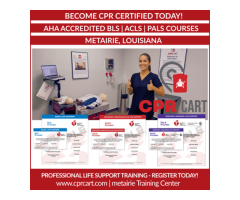 CPR Certification in Metairie, LA Flexible AHA Training for Healthcare & Workplace Needs