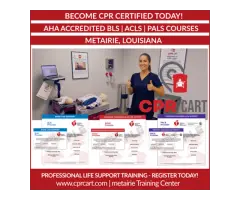 CPR Certification in Metairie, LA Flexible AHA Training for Healthcare & Workplace Needs