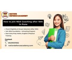 How to join NDA after 10th in Pune