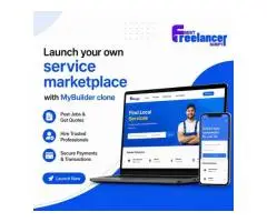 Launch your own service marketplace with MyBuilder clone