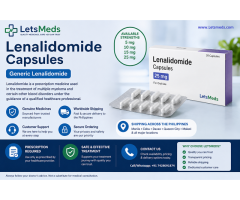 Lenalidomide Price Philippines Generic Capsules from Trusted Suppliers