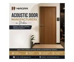 Acoustic Door Manufacturers in Dubai Premium Soundproof Doors