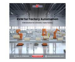 KVM for Factory Automation