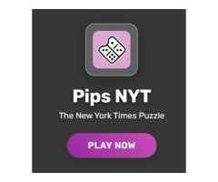 Pips NYT Daily Word Puzzle That Challenges Every Player
