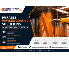 Durable Powder Coating Solutions by Western Sydney Laser Cut