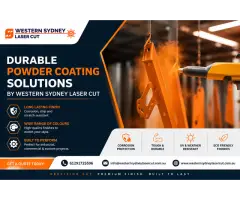 Durable Powder Coating Solutions by Western Sydney Laser Cut