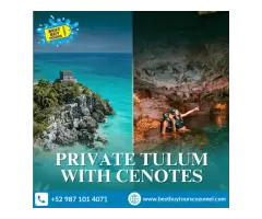 Tulum and Cenote Tour from Cozumel with Private Adventure