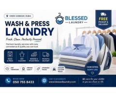 Wash and Press Laundry Creek Harbour Dubai Free Pickup & Delivery