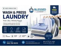Wash and Press Laundry Creek Harbour Dubai Free Pickup & Delivery