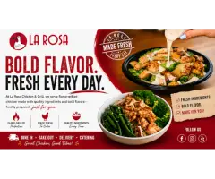 Best Chicken Catering in Tinton Falls - La Rosa Chicken & Grill Restaurant