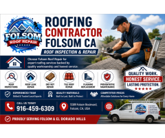 Roofing Contractor Folsom CA Roof Inspection & Repair