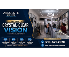 Get Premium Contact Lenses in Flatbush at Absolute Vision Center