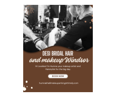 Desi Bridal Hair and Makeup Windsor Indian Bridal Makeup Artist