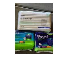 Diapers, briefs and pads