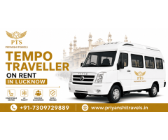 Affordable Tempo Traveller on Rent in Lucknow Today