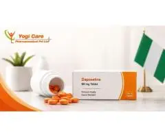 Yogicare Pharma Premium Quality Dapoxetine 60 mg tablet Exports from India to Nigeria