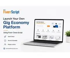 Start a Successful Gig Economy Platform Using Fiverr Clone Script