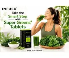 Take the Smart Step with Super Greens Tablets