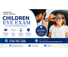 Expert Pediatric Eye Exam Near Me - American Vision Center