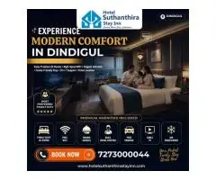 Luxury Family Hotel in Dindigul Premium AC Rooms & Triple Suites