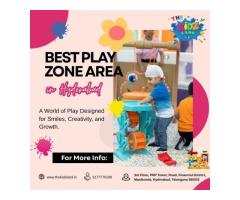 Best Play Zone Area in Hyderabad The Kidz Land Financial District