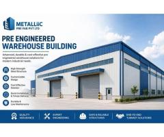 Pre Engineered Warehouse Building in India Metalliic Pre Fab