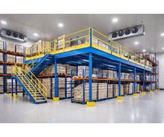 Cold Storage Mezzanine Floor Solutions by Spangle Steel Product