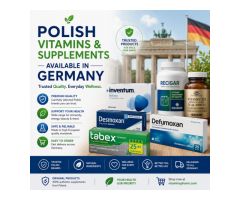 Polish Vitamins and Exclusive European Products Available in Germany