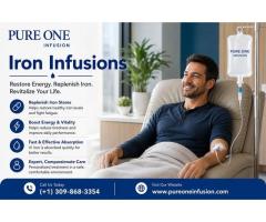 Iron Infusions Near Me Safe & Personalized IV Care