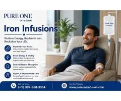 Iron Infusions Near Me Safe &amp Personalized IV Care