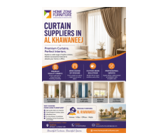 Premium Curtain Suppliers in Al Khawaneej Stylish & Custom Designs by Home Zone Furniture