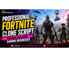 Professional Fortnite Clone Script for Multiplayer Gaming Businesses