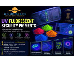 Industrial UV Fluorescent Security Pigments Delhi