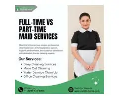 Part-Time Maid Services in Newton for a Cleaner Home Daily