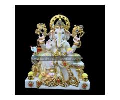 Where to Buy Affordable Custom Size Ganesh Marble Statues for Home and Temples